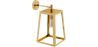 Candeeiro Aplique de Parede- Metal Dourado - Olivia image 7