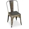 Cadeira de jantar em aço - Design industrial - Nova edição - Stylix image 7