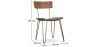 Pack de 2 Cadeiras de Jantar em Madeira - Design Industrial - Hairpin image 7