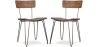 Pack de 2 Cadeiras de Jantar em Madeira - Design Industrial - Hairpin image 7