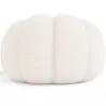 Poltrona com Otomano Estofado - Bouclé Branco - Rubi image 7