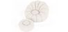 Poltrona com Otomano Estofado - Bouclé Branco - Rubi image 7