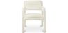 Cadeira de Jantar Estofada - Bouclé Branco - Colette image 7