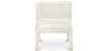 Cadeira de Jantar Estofada - Bouclé Branco - Colette image 7