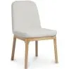 Cadeira de Jantar Estofada - Bouclé Branco - Biscayne image 7