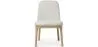 Cadeira de Jantar Estofada - Bouclé Branco - Biscayne image 7