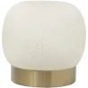 Pufe Banco de Toucador - Bouclé Branco - Luxe image 7