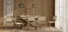 Pack Mesa de Jantar em Madeira Design Industrial (220cm) & 8 Cadeiras de Jantar em Rattan - Bruna image 7