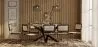Pack Mesa de Jantar em Madeira Design Industrial (200cm) & 8 Cadeiras de Jantar em Vime - Bastral image 7