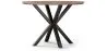 Mesa de jantar redonda - Industrial - Madeira e metal - Bayron image 7