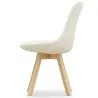 Cadeira de Jantar Estofada - Bouclé Branco - Tulip image 7