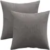 Conjunto de 2 almofadas de veludo - capa e enchimento - Mesmal image 7