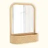 Espelho de Parede com Moldura de Rattan - Estilo Boho Bali - Amara image 7
