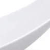 Espreguiçadeira de piscina de design - Branco fosco - Hero image 7