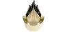 Aplique de Parede Dourado - Golden image 7