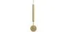 Aplique de Parede Vela em Dourado - Lica image 7