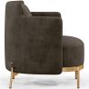 Poltrona de Design - Estofada em Veludo - Terrec image 7