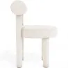 Cadeira de jantar - Estofada em tecido bouclé - Rhys image 7