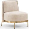 Poltrona de Design - Revestida em Veludo - Kanla image 7