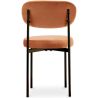 Cadeira de jantar - Estofada em veludo - Metal preto - Margot image 7