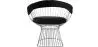 Cadeira de jantar com braços - Couro e metal - Barrel image 7