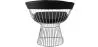 Cadeira de jantar com braços - Couro e metal - Barrel image 7