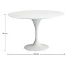 Mesa de Jantar Redonda - 110 cm - Tulip image 7
