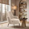 Poltrona de Design Estofada em Veludo Estilo Contemporâneo - Hanneh image 7