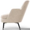 Poltrona de Design Estofada em Veludo Estilo Contemporâneo - Hanneh image 7