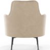 Poltrona de Design Estofada em Veludo Estilo Contemporâneo - Hanneh image 7