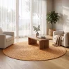Tapete redondo de juta - Boho Bali - 150 CM - Kavya image 7