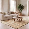 Tapete retangular de juta - Boho Bali - 100x120 CM - Ghana image 7