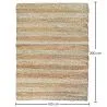 Tapete retangular de juta - Boho Bali - 150x200 CM - Ghana image 7