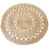 Tapete redondo de juta - Boho Bali - 120 CM - Ilya image 7