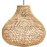 Luminária de teto de rattan - Luminária pendente boho de Bali - Wayan image 7