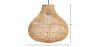 Luminária de teto de rattan - Luminária pendente boho de Bali - Wayan image 7