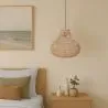 Luminária de teto de rattan - Luminária pendente boho de Bali - Wayan image 7