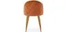 Cadeira de Jantar - Estofada em Veludo - Encosto com Padrão - Evelyne image 7