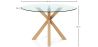 Mesa de jantar redonda - 120CM - Vidro  - Tauwa image 7
