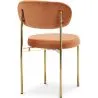 Cadeira de jantar - Estofada em Veludo - Metal dourado - Dahe image 7