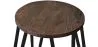 Banco Hairpin - 42cm - Madeira escura e metal  image 7