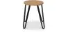 Banco Hairpin - 42cm - Madeira clara e metal image 7