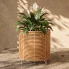 Vaso de Chão Redondo - Estilo Boho - 28 CM - Laers image 7