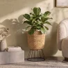 Vaso de Chão Redondo - Estilo Boho - 46 CM - Firna image 7