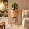Vaso de Chão Redondo - Estilo Boho - 65 CM - Firna image 7