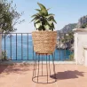 Vaso de Chão Redondo - Estilo Boho - 65 CM - Firna image 7