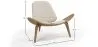 Poltrona de design - Poltrona escandinava - Estofamento em Boucle - Lucy image 7