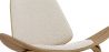 Poltrona de design - Poltrona escandinava - Estofamento em Boucle - Lucy image 7