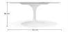 Mesa Tulipan - Mármore - 110 cm image 7