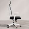 Cadeira de escritório ergonômica com rodas e apoio para braços - Ergal image 7